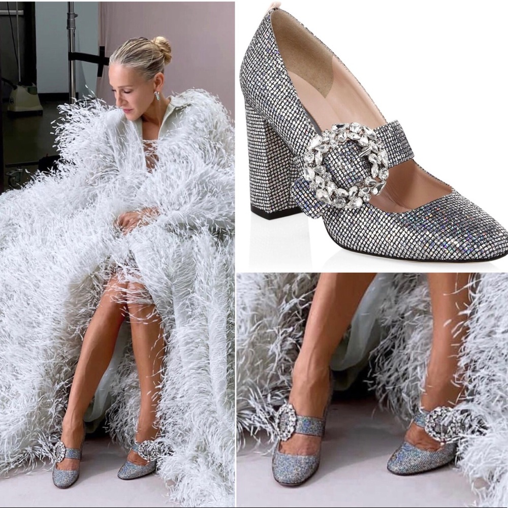 SJP Celine Mary Jane Pumps Heels